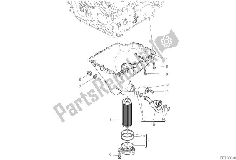 Tutte le parti per il Coppa Dell'olio del Ducati Superbike Panigale V4 1100 2020